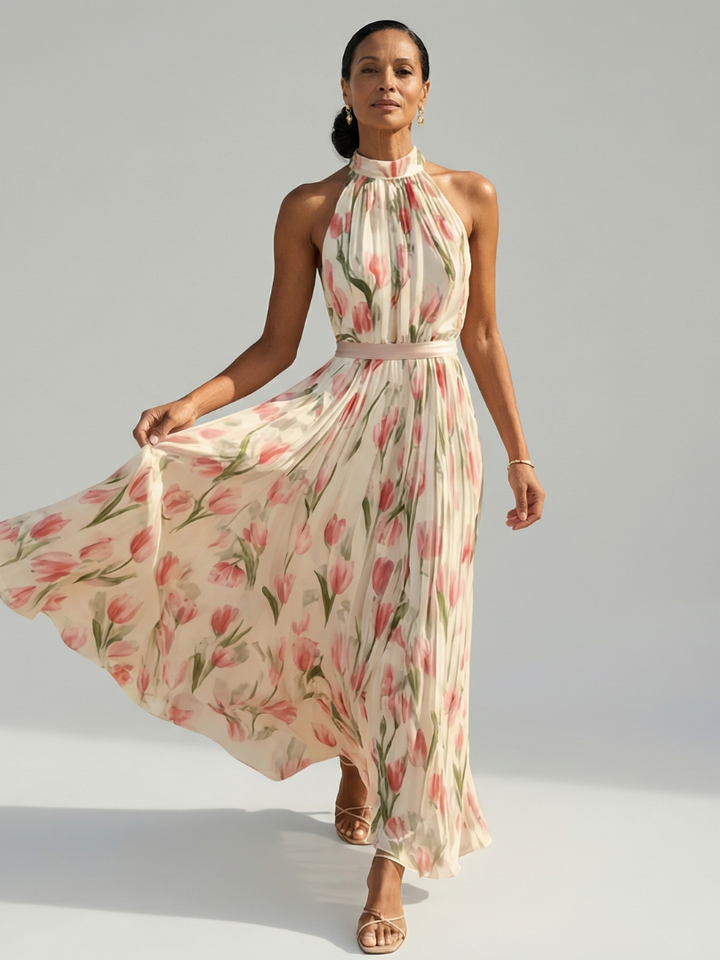 Livia | Soft Floral Summer Dress