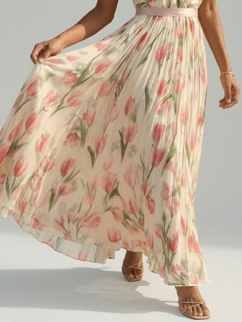 Livia | Soft Floral Summer Dress