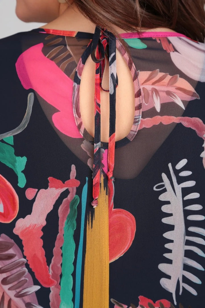 Helena | Relaxed Floral Midi Dress