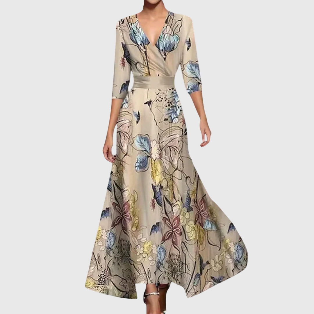 Leila | Flowy Printed Dress