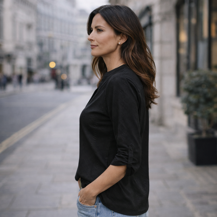 Lily | Casual V-Neck Blouse