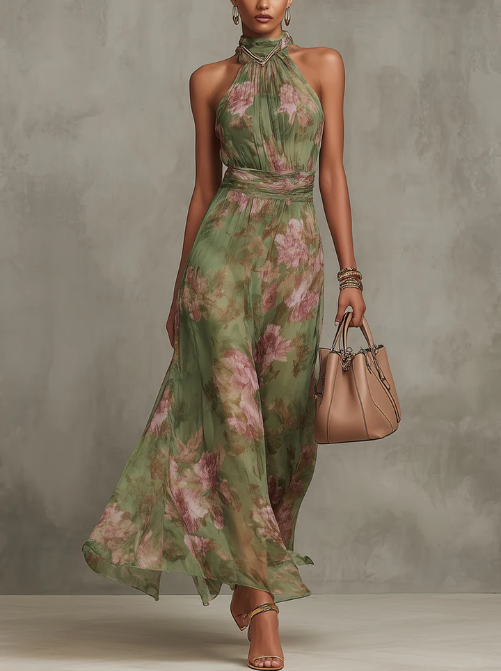 Aria Botanical Elegance Dress